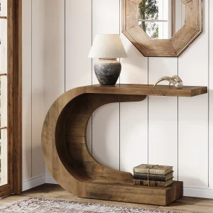 43.3" Mid-Century Modern Console Table